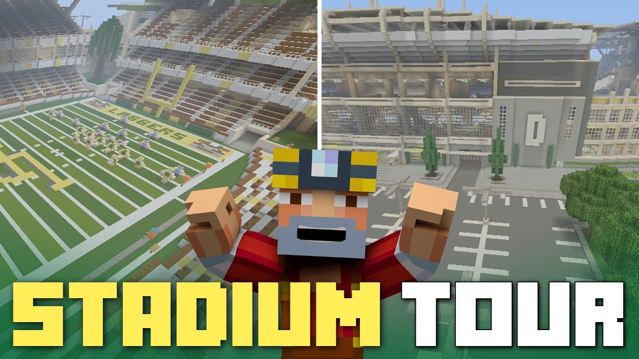 Minecraft Xbox One: Full-Scale Football Stadium!