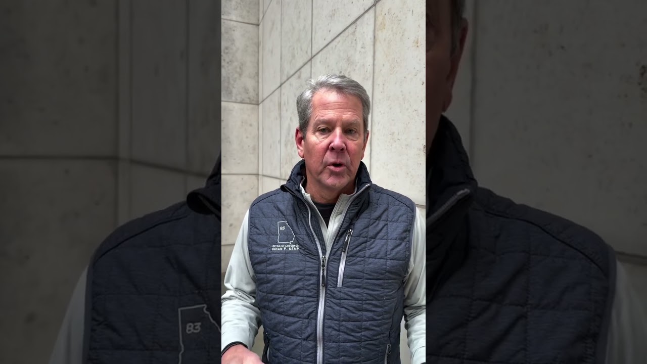 Gov. Brian Kemp gives Sunday morning update on ice storm
