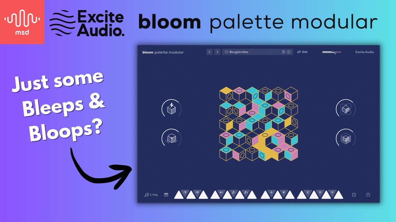 NEW from Excite Audio - Bloom Palette Modular!!