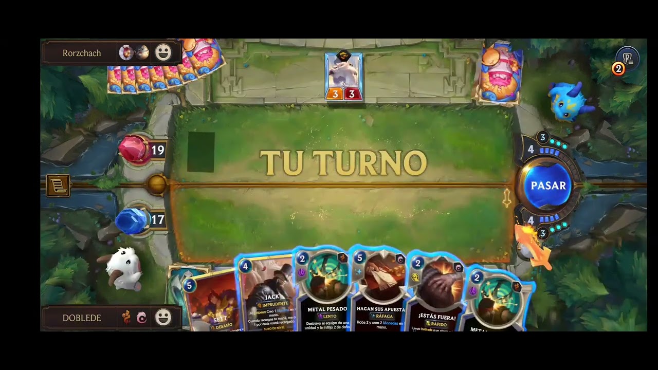 Legends of Runeterra deck Jack/Sett