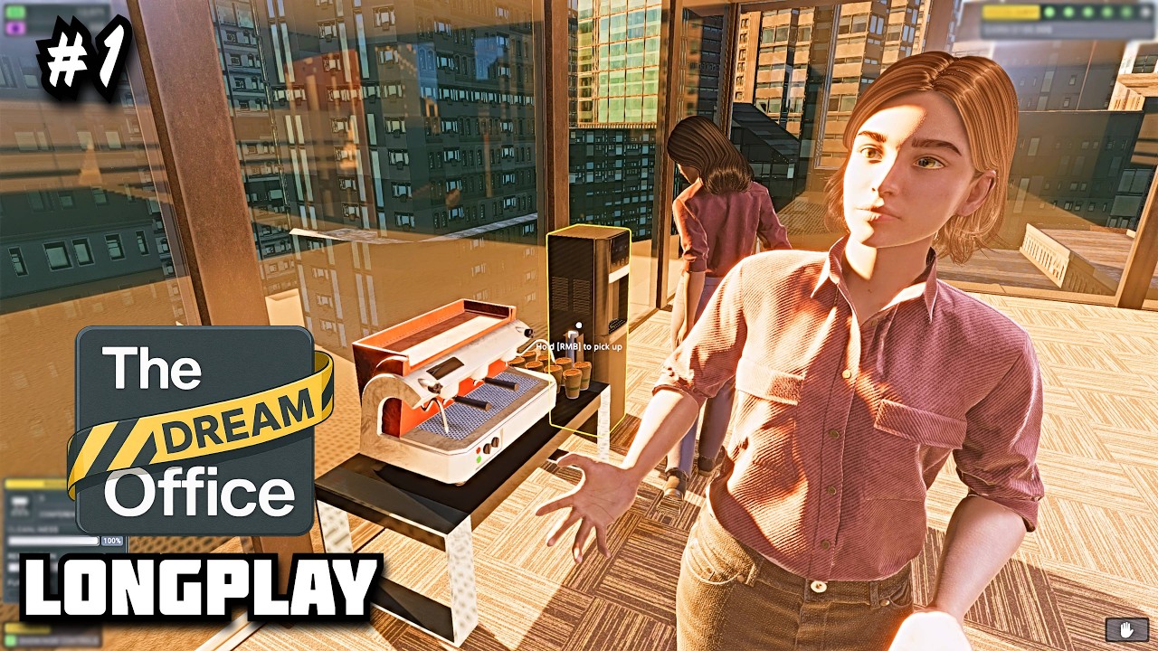 The Dream Office #1 EN Cozy Gameplay +Reshade