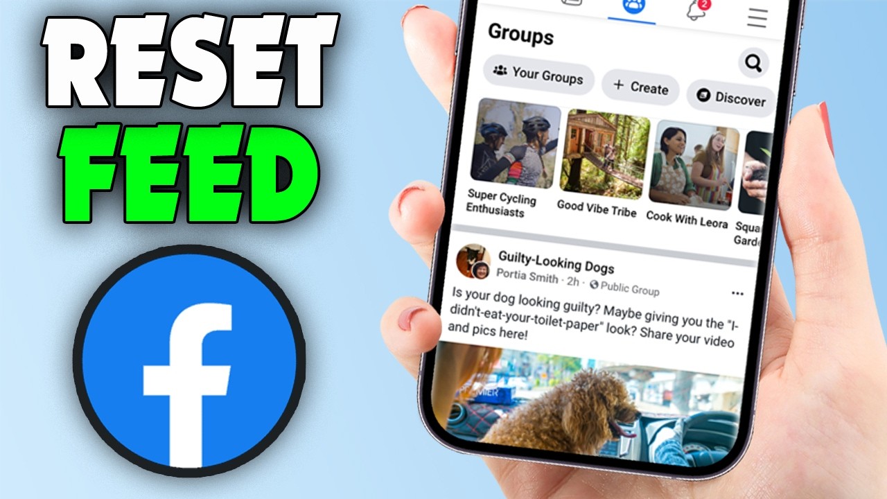 Как сбросить ленту Facebook (2026)