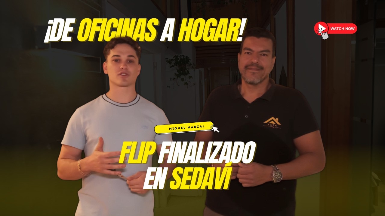 Flip TERMINADO en Sedavi: ¡De oficinas a vivienda!