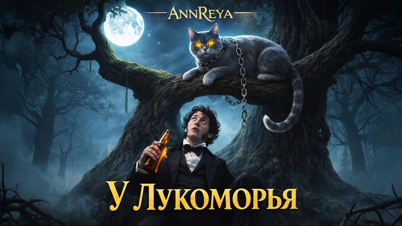 У Лукоморья | Драйвовый рок с абсурдом | Русалка на дереве и кот на цепи | 18+