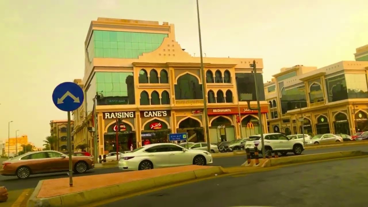 داش كام السعودية dash cam saudi arabia جولة فى مدينة جدة حى السلامة jeddah city