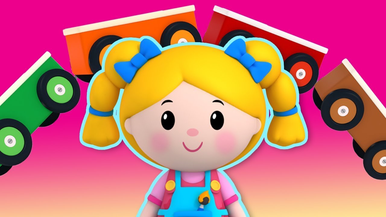 Color Train and More | Mother Goose Club Nursery Rhymes