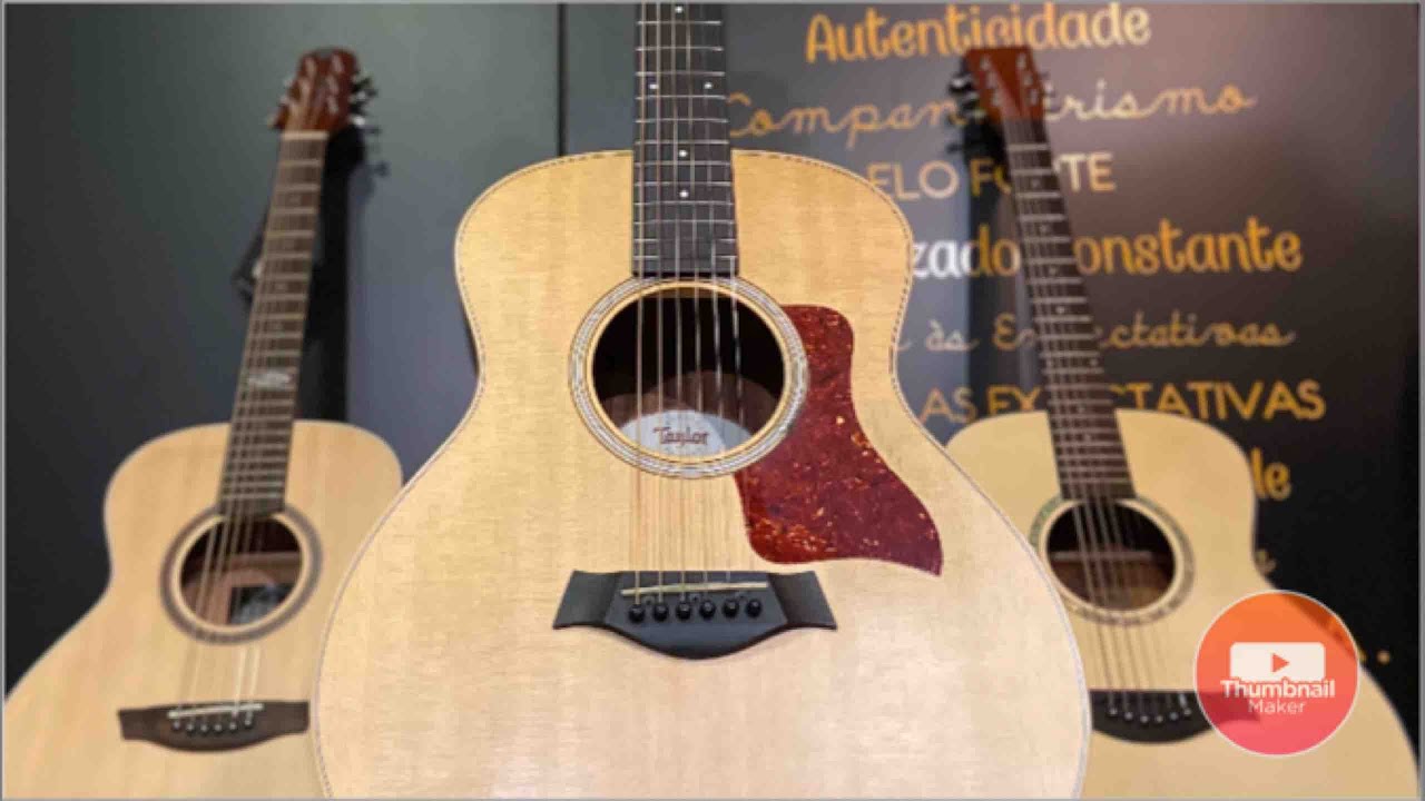 VIOLÃO TAYLOR GS MINI - STRINBERG SM200 e GONZALEZ GZ MINI | Comparando os 3