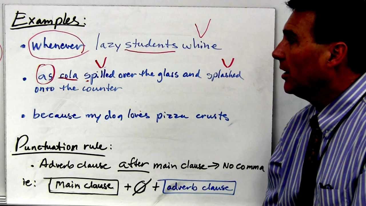 Adverb clauses