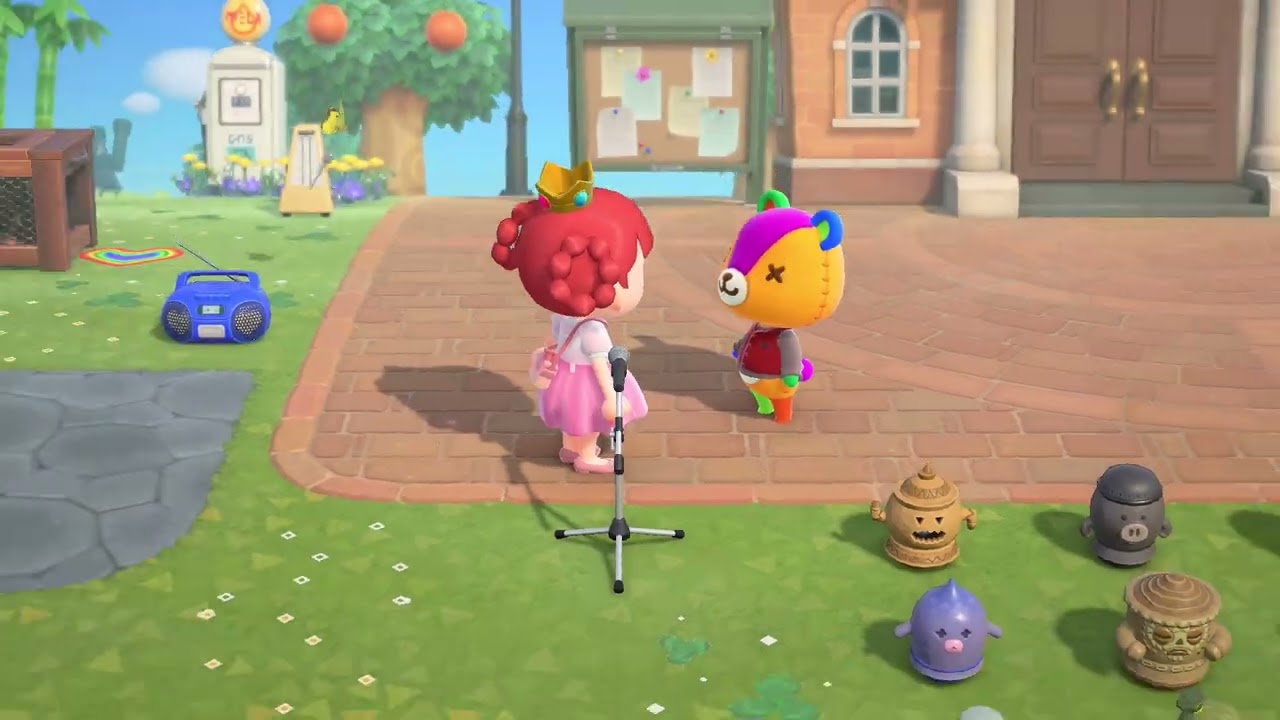 ACNH VCTACF Peanut like VC￼TACF Stitches’s outfit ￼