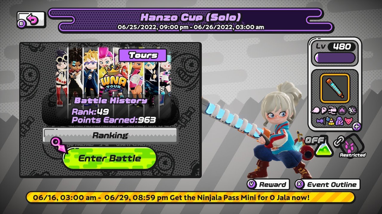 Ninjala - Season 10 - Hanzo Cup Tournament - Part 1