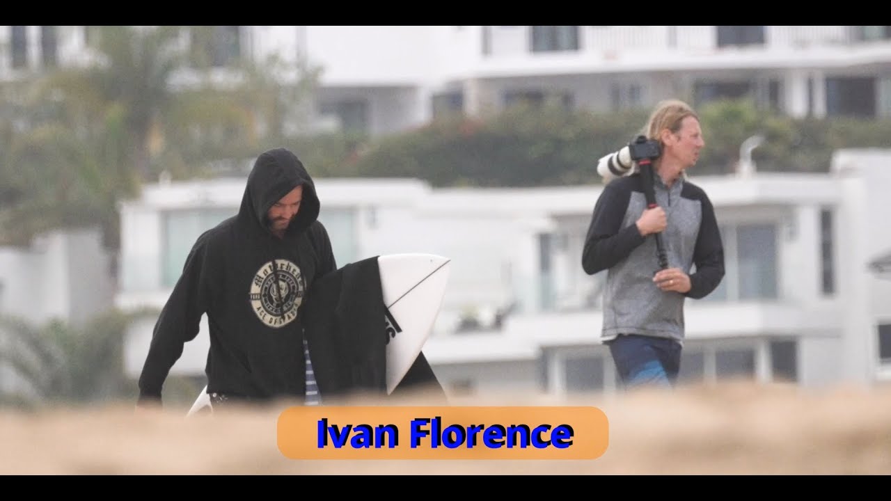 pro surfer ivan florence surfing the wedge and some skateboarding too. 2K.