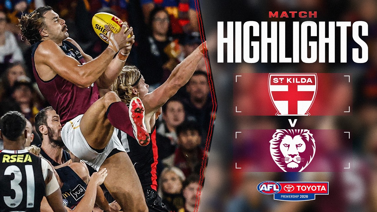 St Kilda v Brisbane Highlights | Round 3, 2026 | AFL