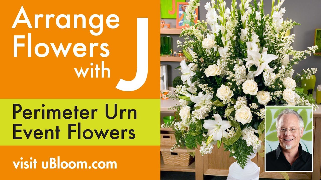 How to create the Perimeter Urn while using 40% LESS Flowers!