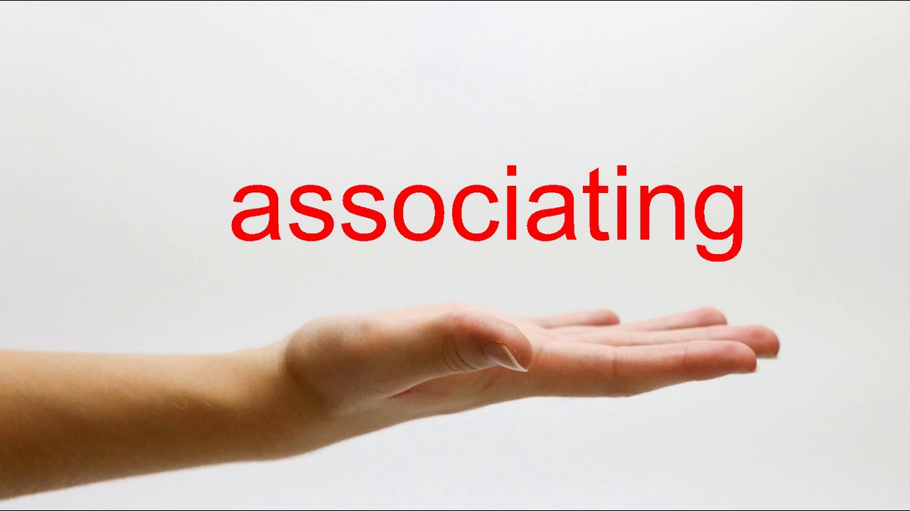 How to Pronounce associating - American English