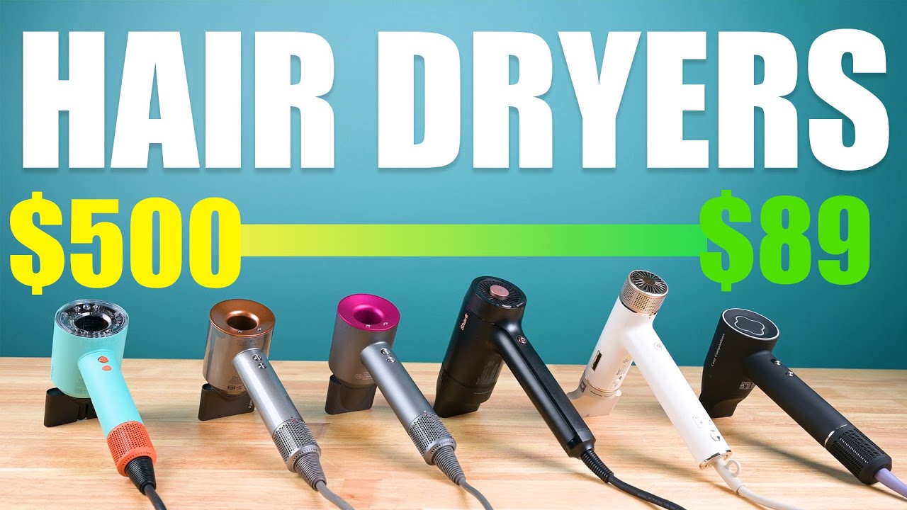 Лучший фен 2024 года — Dyson против Shark (ТЕСТИРОВАНО) — Supersonic против Nural против SpeedSty...