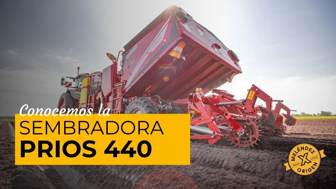 Conocemos la sembradora de patatas Prios 440 de Grimme