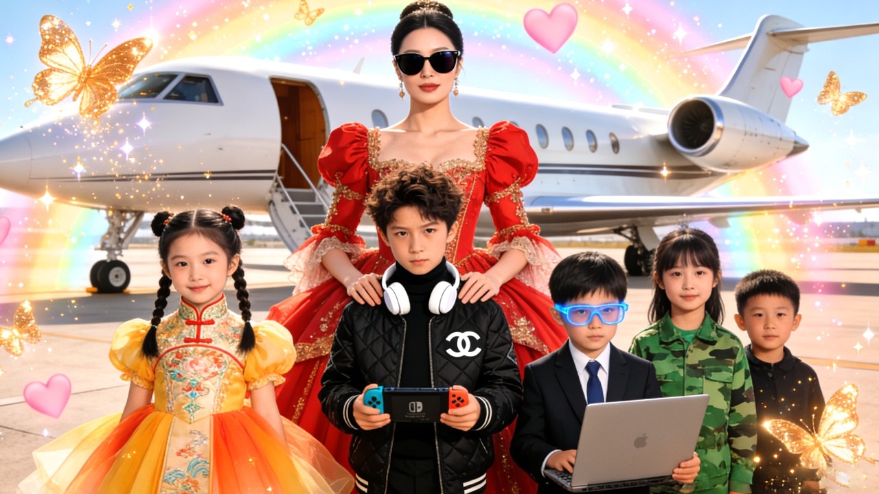 The Ceo Saw Five Adorable Children Who Looked Exactly Like Him And Took Them Home To Pamper Them！