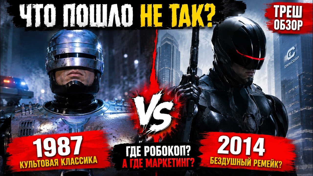 РОБОКОП  ТРЕШ ОБЗОР #трешобзор #обзор