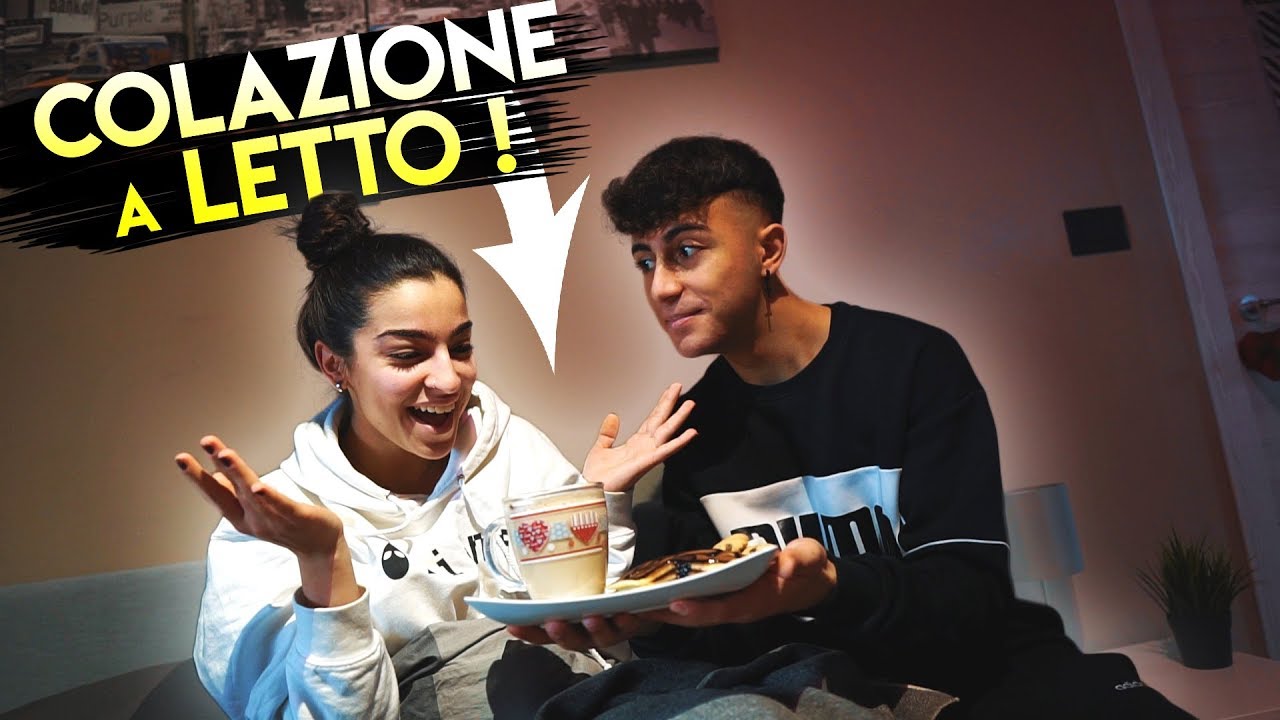 PREPARO LA COLAZIONE A LETTO ALLA MIA RAGAZZA !! *SORPRESA*