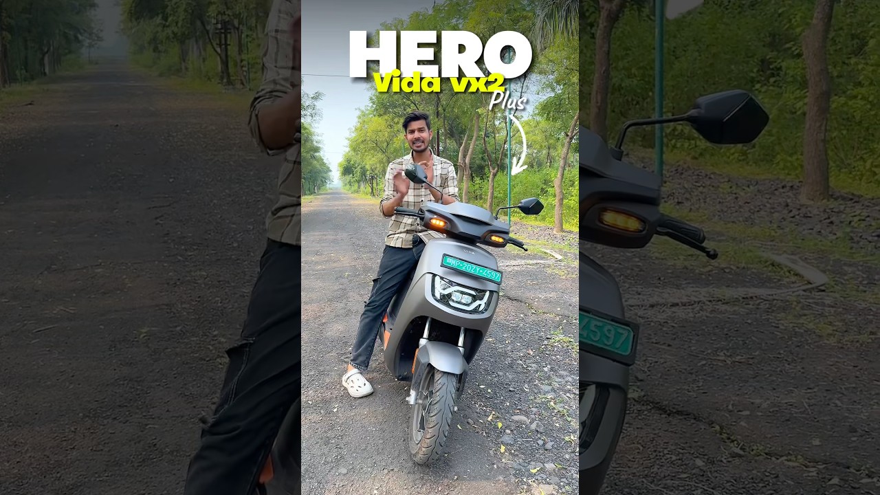 🔋Hero Vida VX2 PLUS🤯vida vx2 plus review🛵Kya Ye Scooter Worth Hai? #electric #shorts #vida