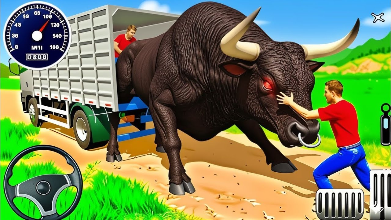 Animal Cargo Truck Driving Game 3D - Animal Transport Cargo Truck 2025 - Android Gameplay