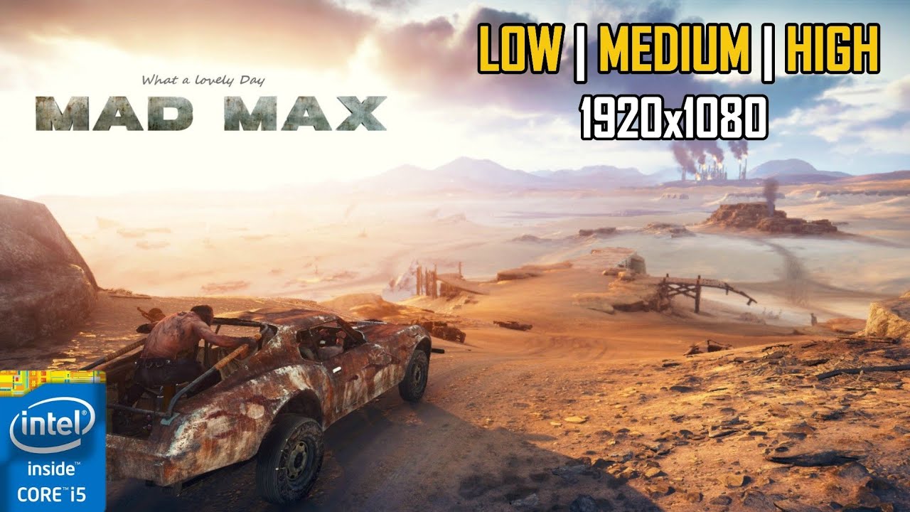 Mad max | GTX 960 2GB + I5 4690 + 16gb ram | Benchmark Test