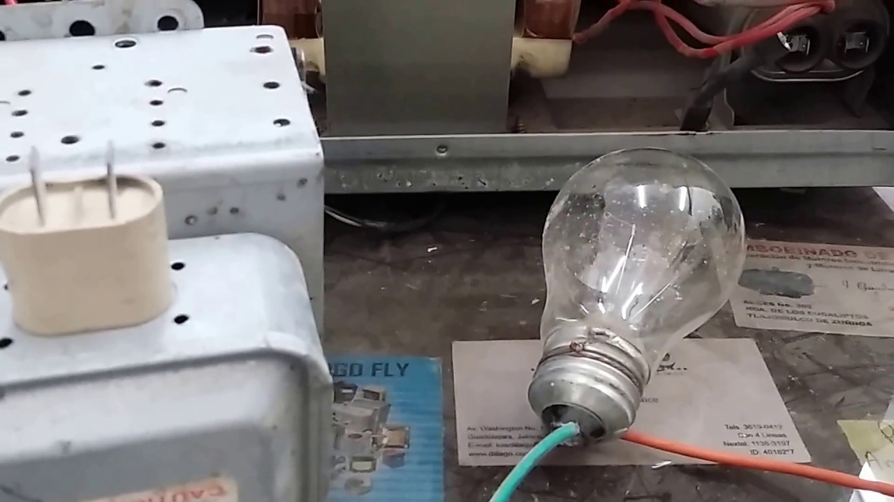 como diagnosticar fácil y rápido magnetrón (microondas no calienta)