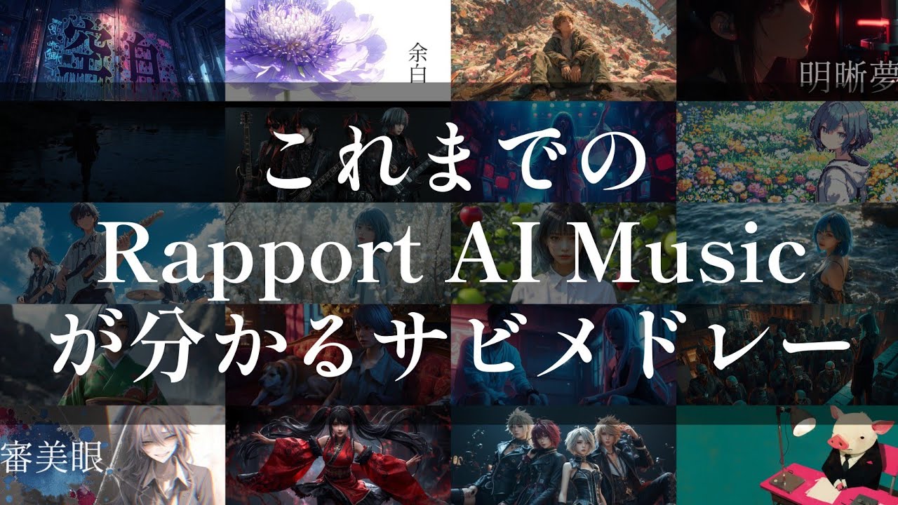これまでのRapport AI Musicが分かる【フル尺サビメドレー】