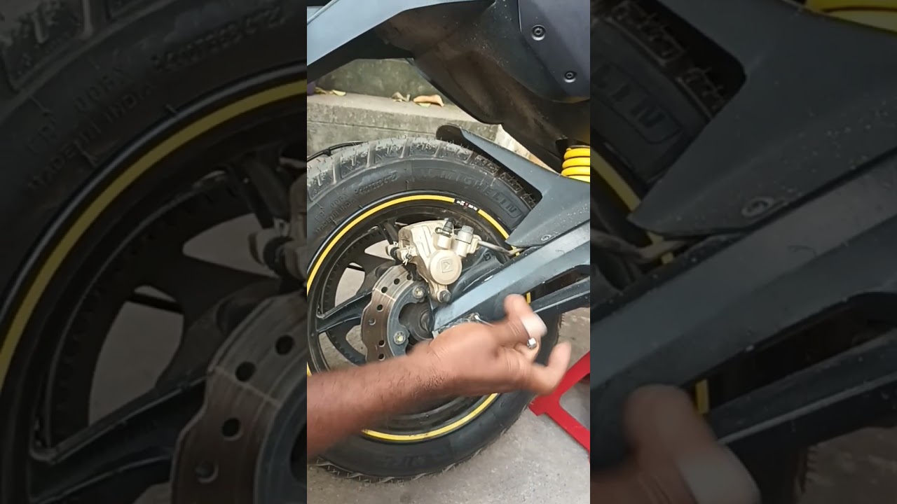 Ather 450 belt adjustment nose complaint solved