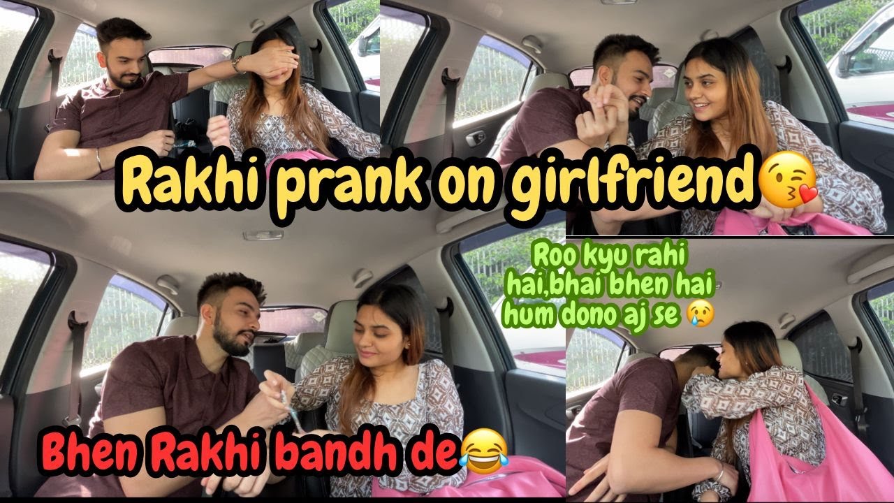 'RAKHI' prank on girlfriend😱❌ | AAJ KYA HOGA RITIKA KA REACTION ! SIMARR6000