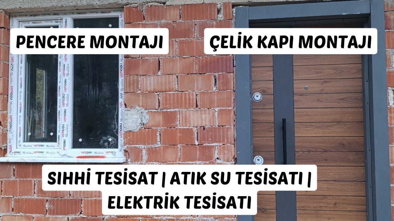 DAĞ EVİ/KULÜBE İNŞAATI PENCERE-ÇELİK KAPI MONTAJI | SIHHİ TESİSAT | ATIK TESİSATI |ELEKTRİK TESİSATI