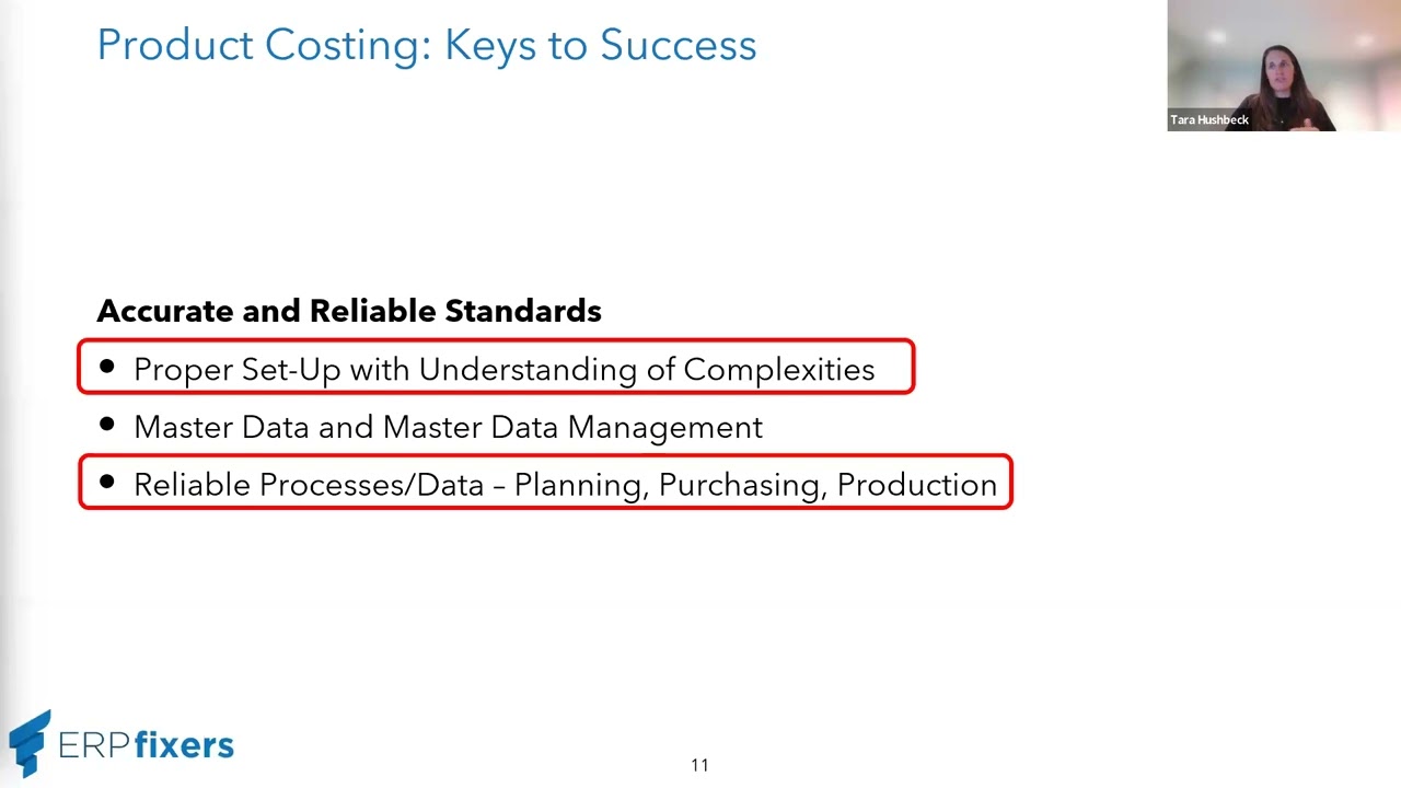 The Role of Master Data in Accurate SAP Product Costing (CO)