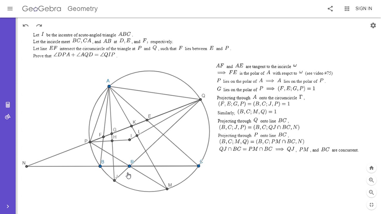 Olympiad Geometry Problem #88: IMO Shortlist 2019 G6