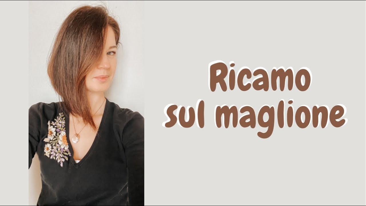 Idea ricamo sul maglione di cotone