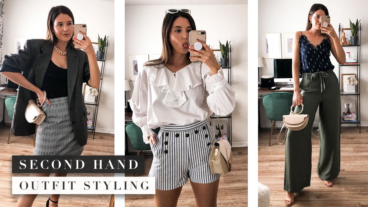 Creating New Outfits With Second Hand Clothes (Thrifted, Vintage & Second Hand) | by Erin Elizabeth
