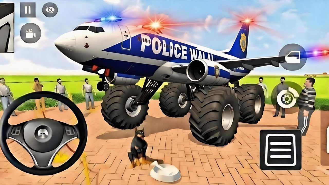 🤑Indian Thift Auto Simulator😜Indian Showroom Purchase😯Modify Police Wheels Passenger Aroplane🥳Game