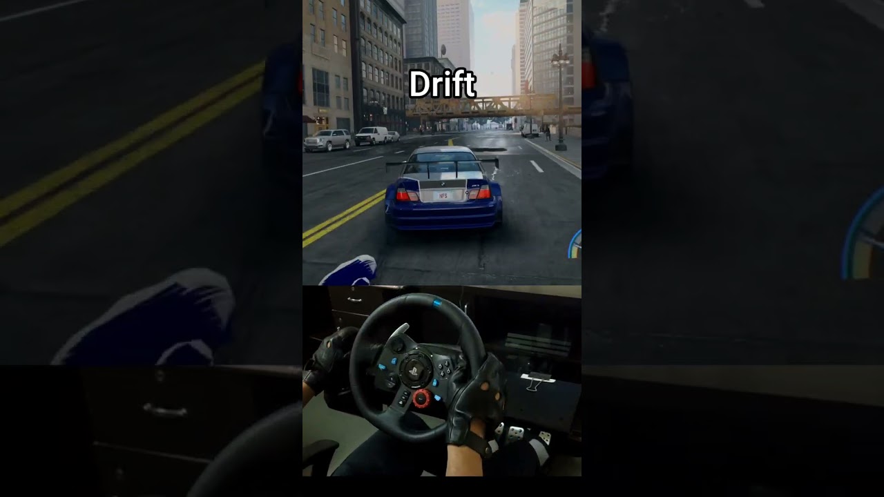 🔥 Classic BMW M3 GTR Drifts | NFS Unbound x Logitech G29 Wheel 🎮🚗💨