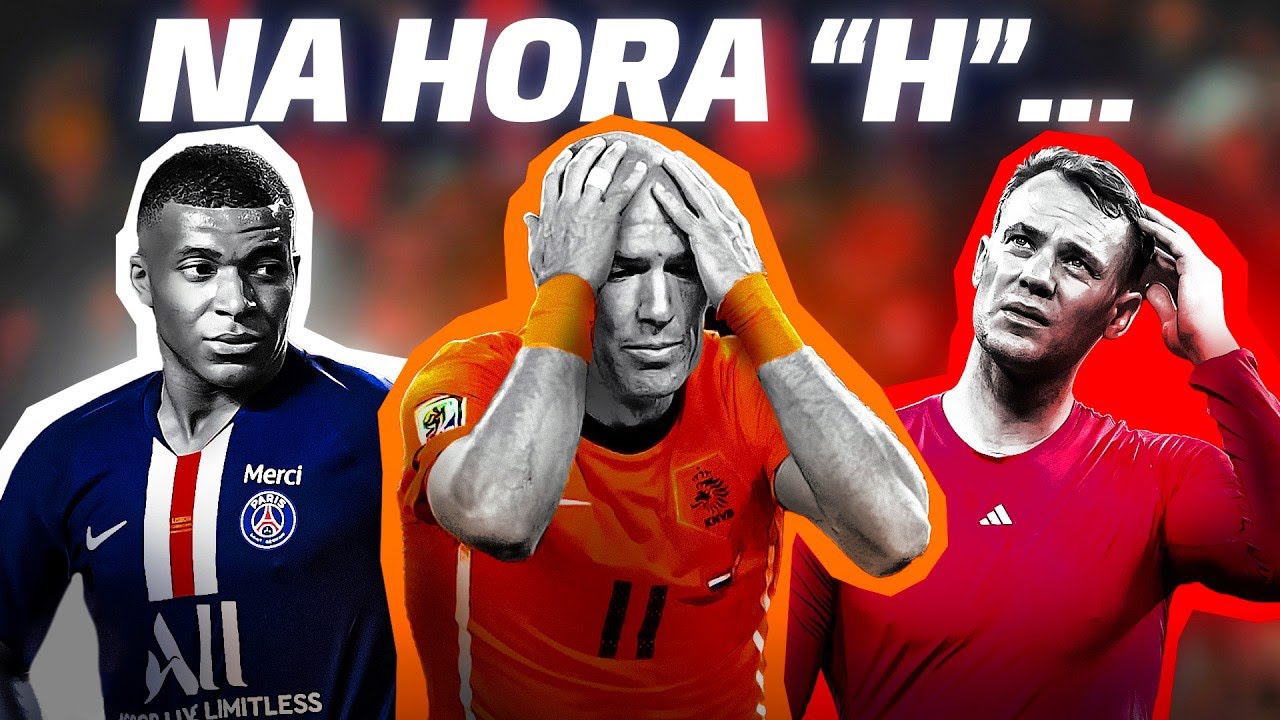 CRAQUES que FALHARAM na hora MAIS IMPORTANTE 😔