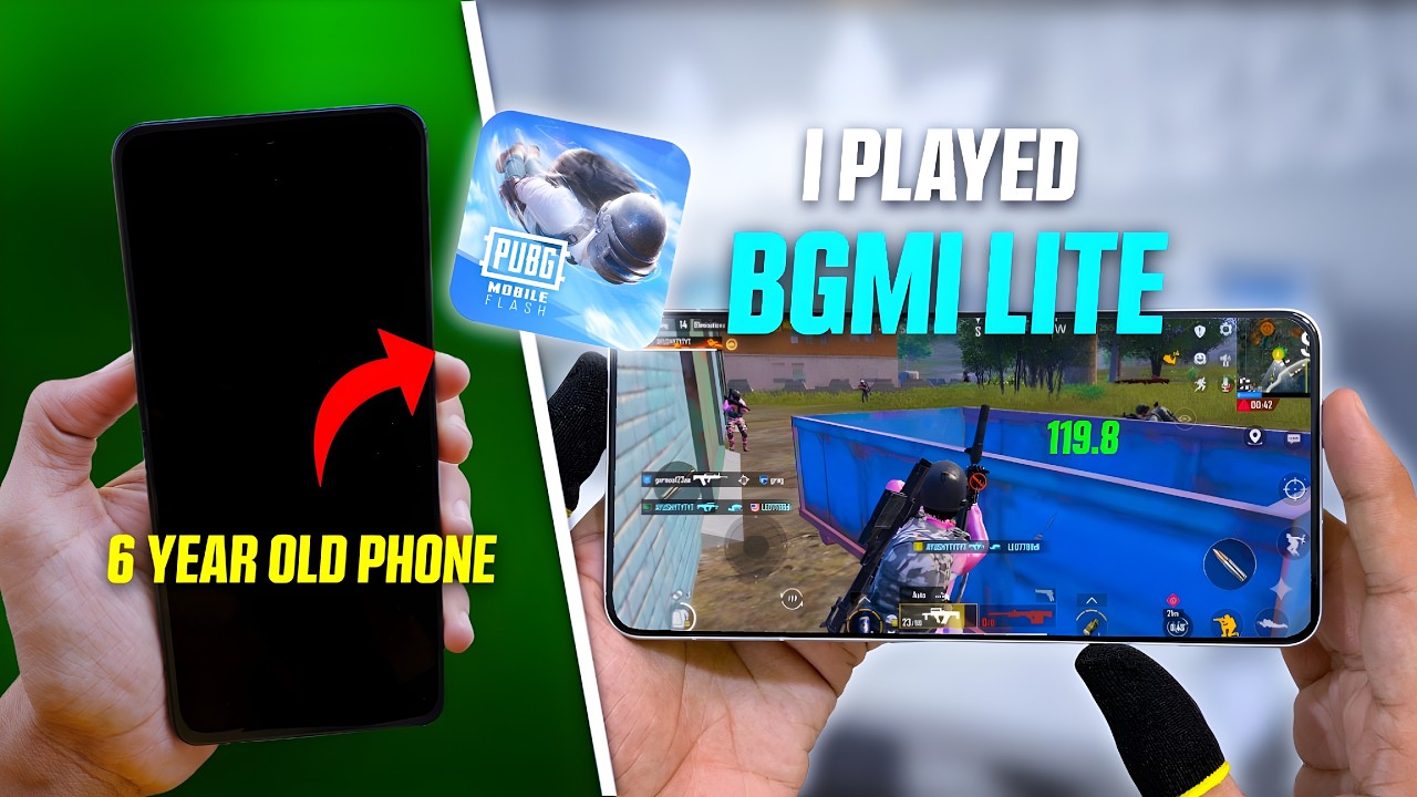 I Tested PUBG Flash on a 6-Year-Old Phone vs iQOO 13! 😳 (120 FPS For All)