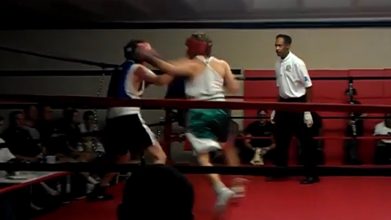 Shane Fazen Third Amateur Boxing Match - 1st Round TKO