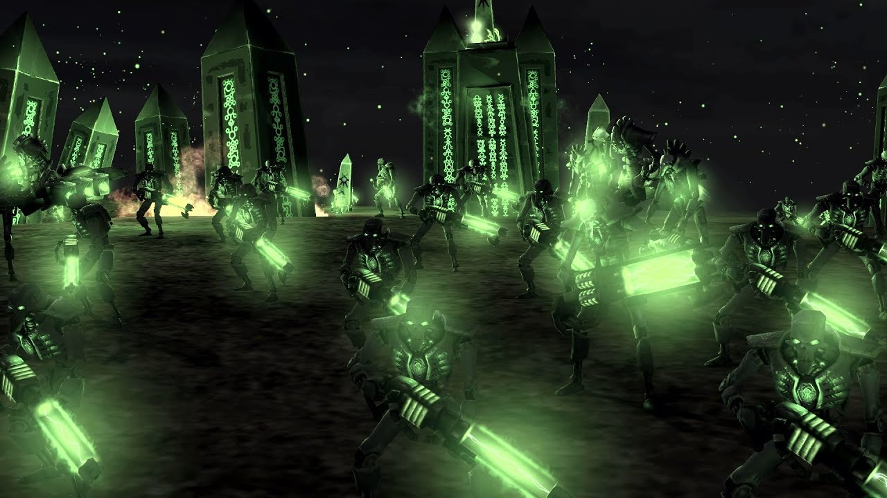 NECRONS | Men of War:Assault Squad 2 | Warhammer 40k mod | Editor