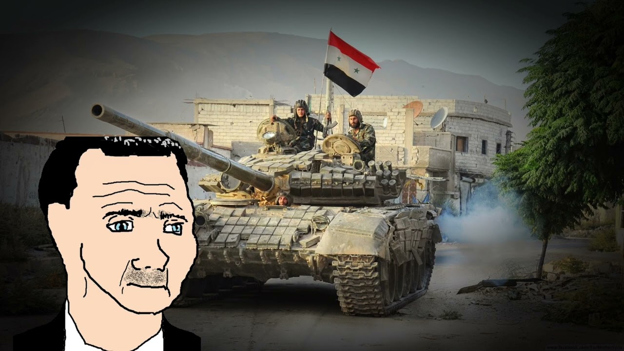 Ba'ath party anthem but you're the last remaining soldier defending Damascus.