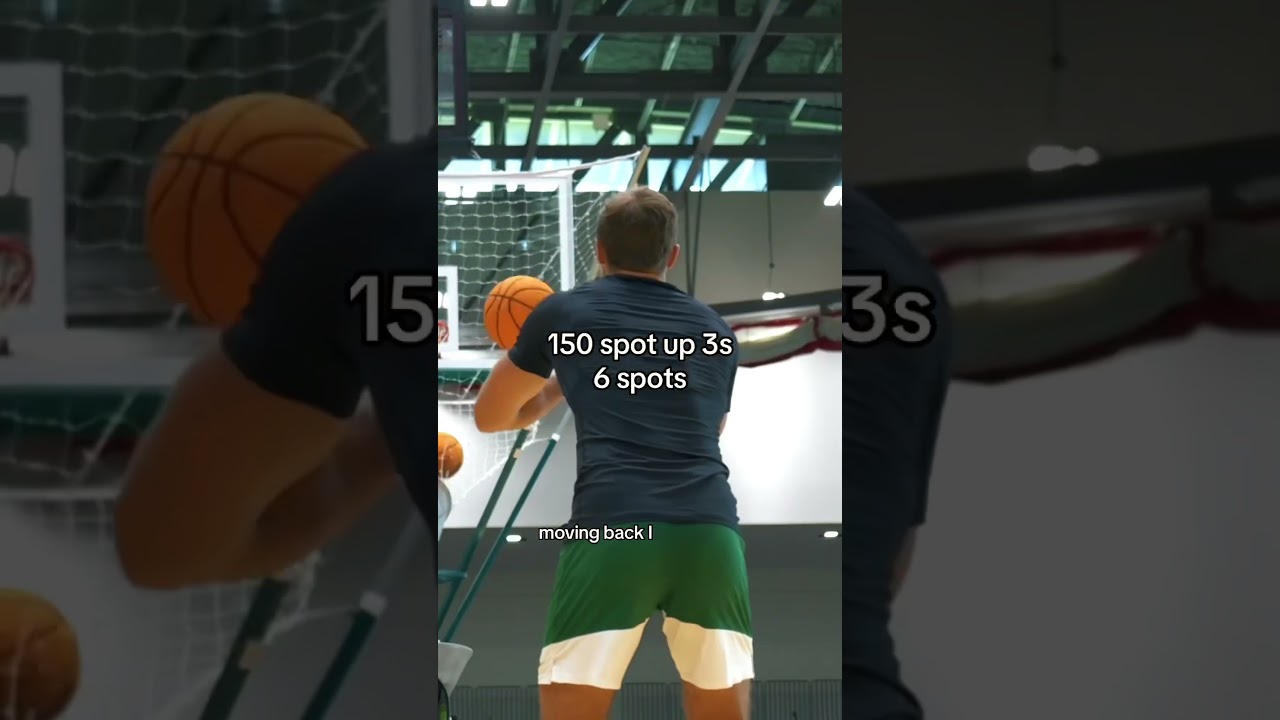 Shooting Machine Workout to Help you shoot 40% from three