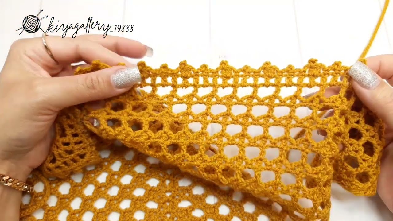 آموزش بافت باندانا 