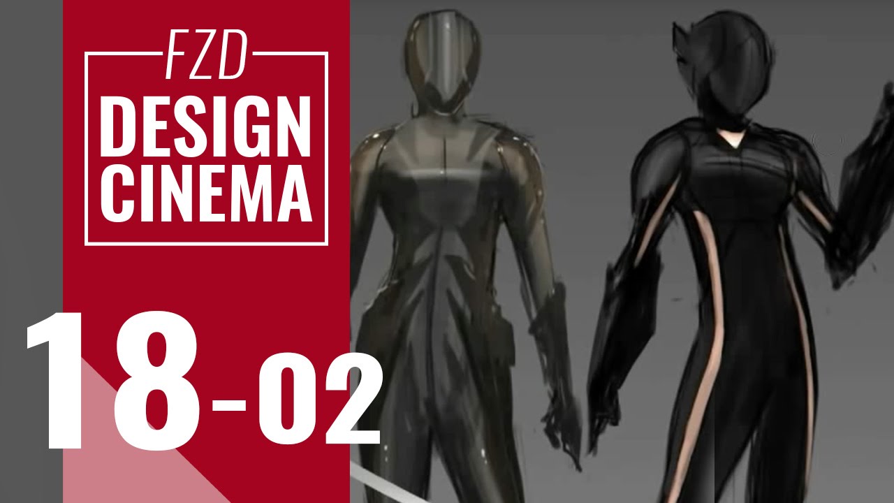 Design Cinema – EP 18 - Character Sketching Part 02