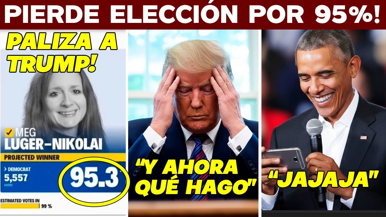 PIERDE TRUMP POR 95%! ADIÓS TEXAS. PALIZA A REPUBLICANOS. FUE DEMASIADO