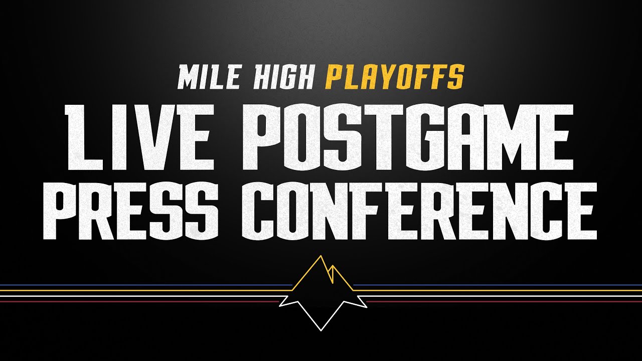 Denver Nuggets Live Postgame Press Conference vs. OKC 🎙️ Western Conference Semifinals Game 4