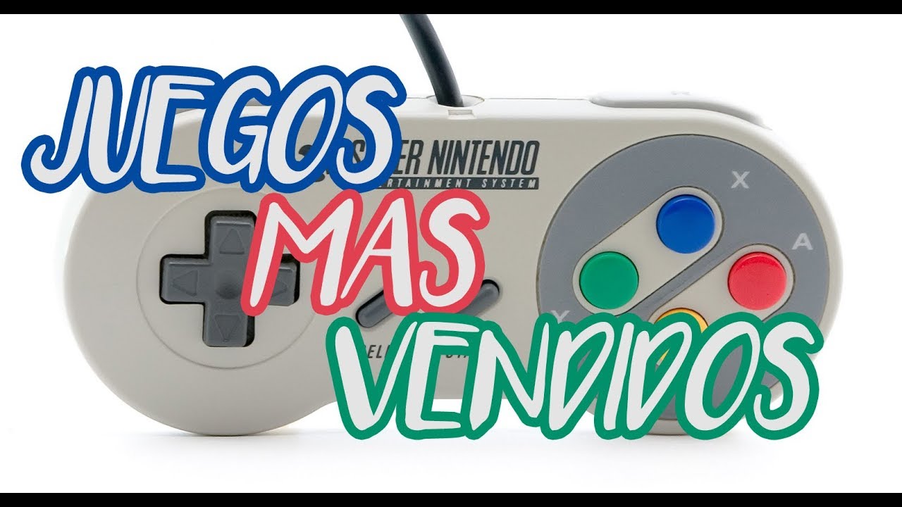 Los juegos más vendidos de Super Nintendo