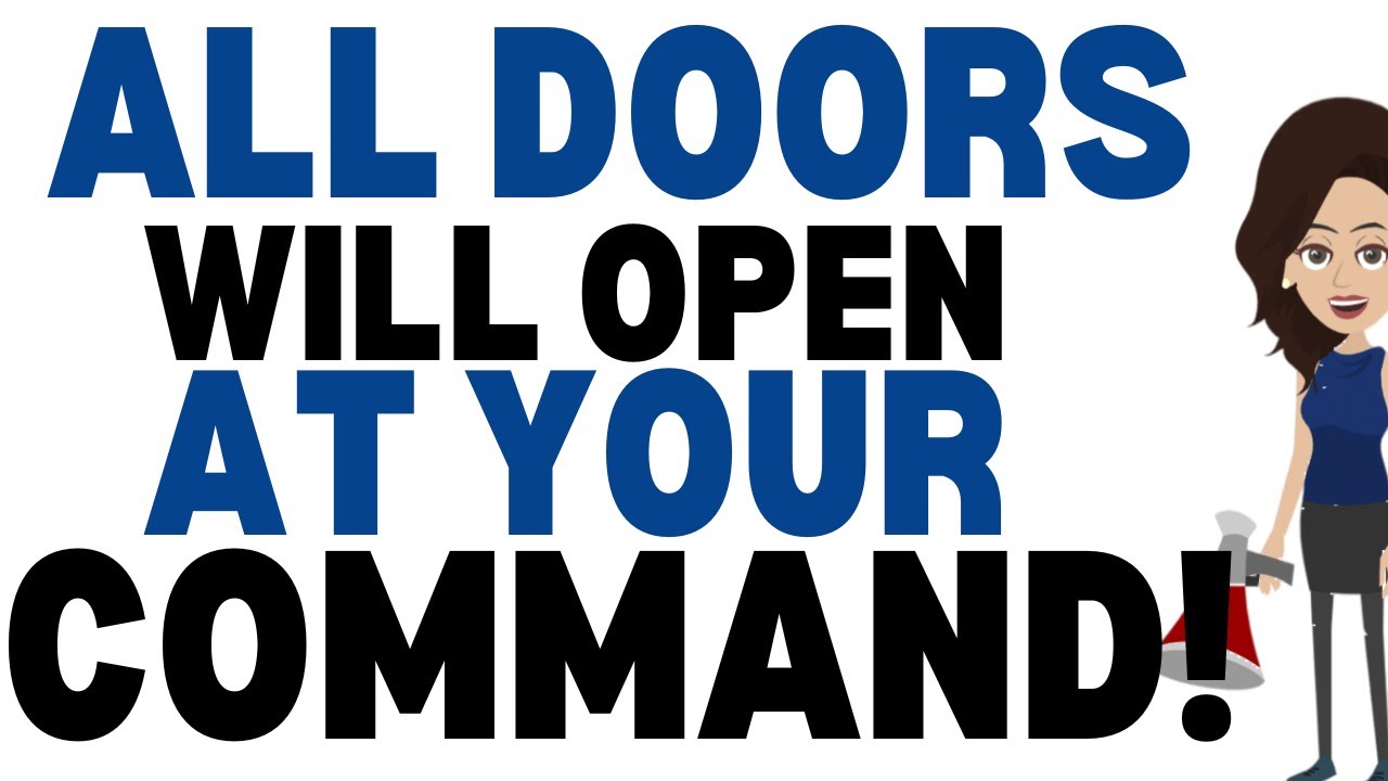 How to Open All Doors with Your Mind!! - 💖Abraham Hicks