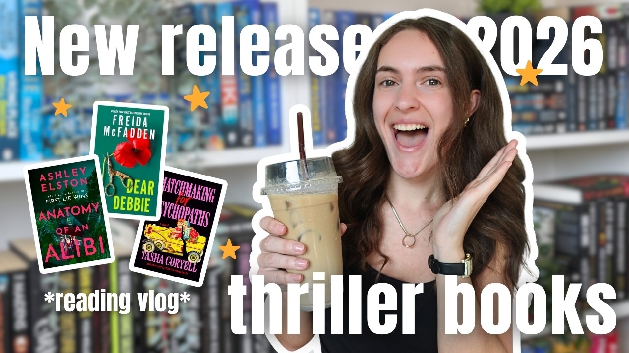 Leyendo solo thrillers durante una semana *vlog de lectura* ✨🌿📔 | booktube